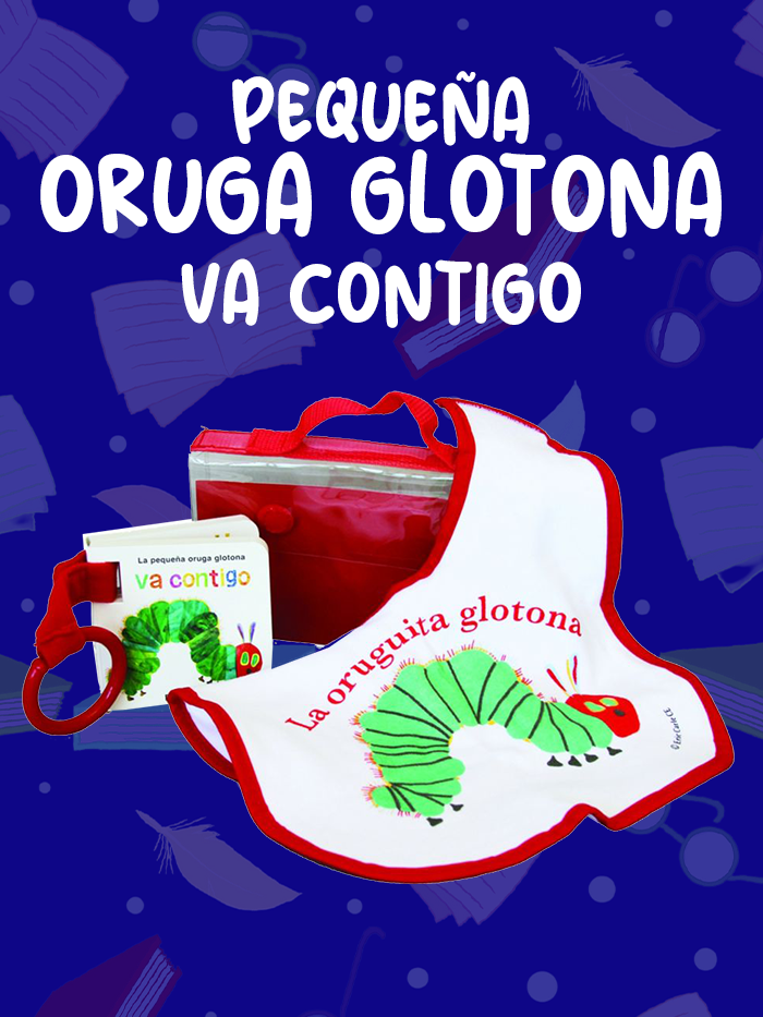Pequeña oruga glotona va contigo image
