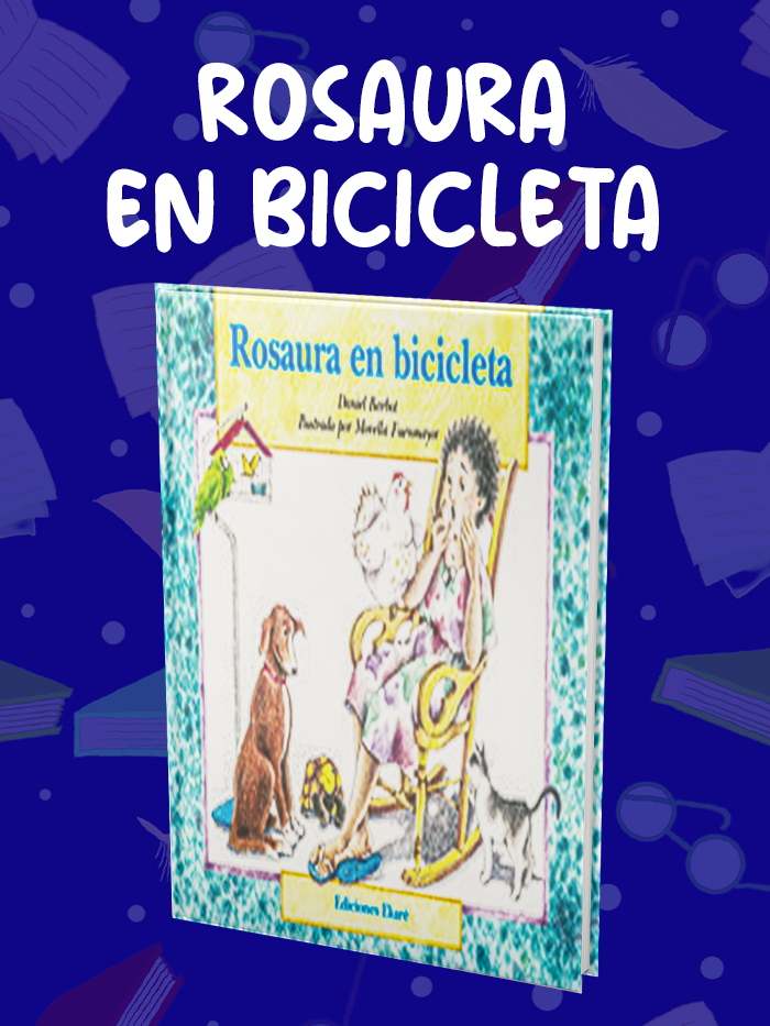 Rosaura en bicicleta image