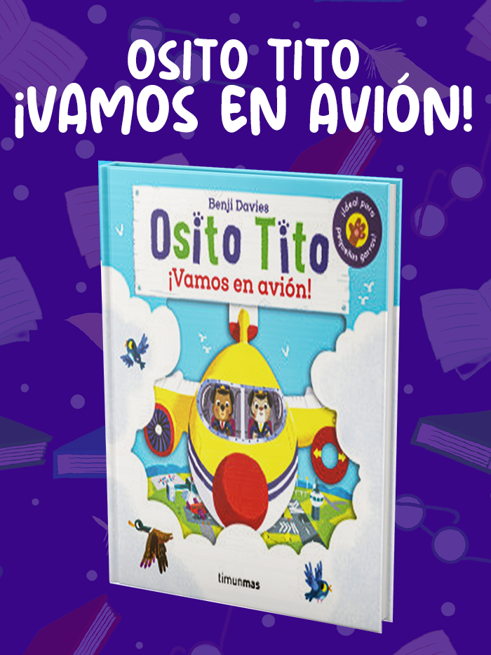 Osito Tito ¡Vamos en avión! image